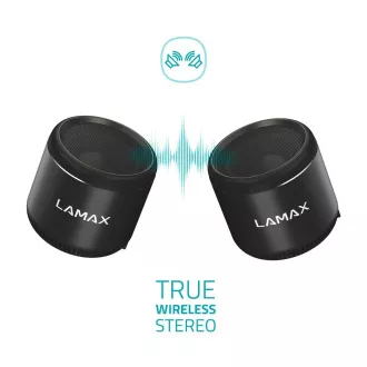 LAMAX Sphere2 Mini Bluetooth reproduktor, USB-C
