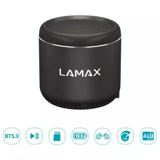 LAMAX Sphere2 Mini Bluetooth reproduktor, USB-C