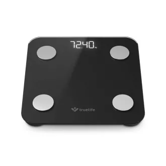 TrueLife FitScale W1 BT Black - bioelektrická impedanční bluetooth váha