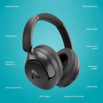 LAMAX HighComfort2 ANC Black