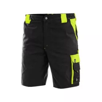 Kraťasy CXS SIRIUS BRIGHTON, pánské, černo-žluté, vel. 60