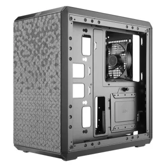 Cooler Master case MasterBox Q300L, mATX, Průhledná bočnice, 1x 120mm Fan, Černá