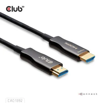Club3D Kabel aktivní hybridní optický HDMI 2.1 8K60Hz/4K120Hz, (M/M), 30m Club3D Kabel aktivní hybridní optický HDMI 2.1 8K60Hz/4K120Hz, (M/M), 30m