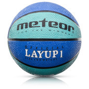 Basketbalový míč METEOR LAYUP vel.1, modrý