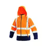 Pánská reflexní bunda DERBY, oranžovo-modrá, vel. XL