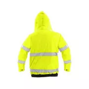 Pánská reflexní bunda LEEDS, zimní, žlutá, vel. S