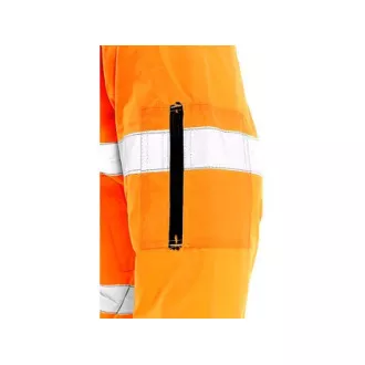 Pánská reflexní bunda LEEDS, zimní, oranžová, vel. 2XL