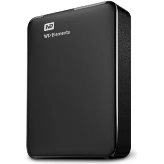 WD Elements Portable 5TB, Externí HDD, USB 3.0, černá
