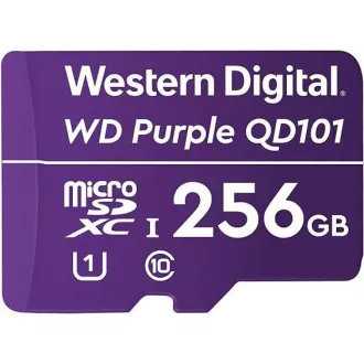 WD MicroSDXC karta 256GB Purple WDD256G1P0C Class 10 (R:100/W:60 MB/s) WD MicroSDXC karta 256GB Purple WDD256G1P0C Class 10 (R:100/W:60 MB/s)