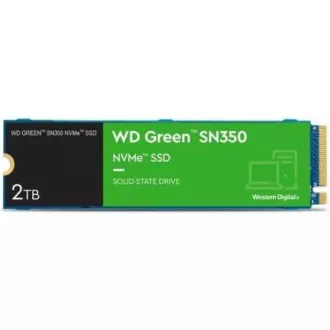 WD GREEN SSD NVMe 2TB PCIe SN350, Geb3 8GB/s, (R:3200/W:3000 MB/s)