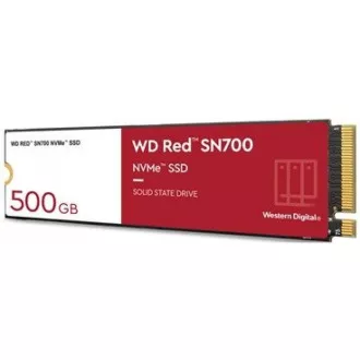 WD RED SSD NVMe 500GB PCIe SN700 Powered by SanDisk, Geb3 8GB/s, (R:3430/W:2600 MB/s) TBW 1000