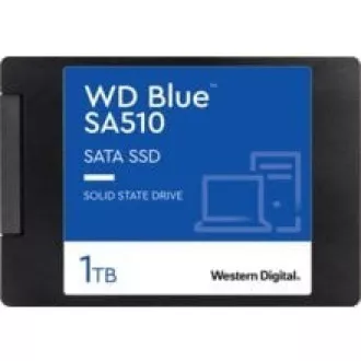WD BLUE SSD 3D NAND WDS100T3B0A 1TB SA510 Powered by SanDisk, SATA/600, (R:560, W:520MB/s), 2.5"