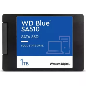 WD BLUE SSD 3D NAND WDS100T3B0A 1TB SA510 Powered by SanDisk, SATA/600, (R:560, W:520MB/s), 2.5"