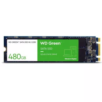 WD GREEN SSD WDS480G3G0B 480GB Powered by SanDisk M.2 SATA, (R:540, W:465MB/s) WD GREEN SSD WDS480G3G0B 480GB Powered by SanDisk M.2 SATA, (R:540, W:465MB/s)