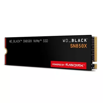 WD BLACK SSD NVMe 4TB PCIe SN850X Powered by SanDisk, Gen4, (R:7300, W:6600MB/s)