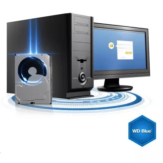 WD BLUE WD10EARZ 1TB, SATA III 3.5", 64MB 5400RPM, 150MB/s, CMR WD BLUE WD10EARZ 1TB, SATA III 3.5", 64MB 5400RPM, 150MB/s, CMR
