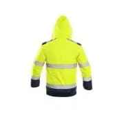 Bunda CXS LUTON, výstražná, pánská, žluto-modrá, vel. S