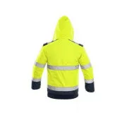 Bunda CXS LUTON, výstražná, pánská, žluto-modrá, vel. M
