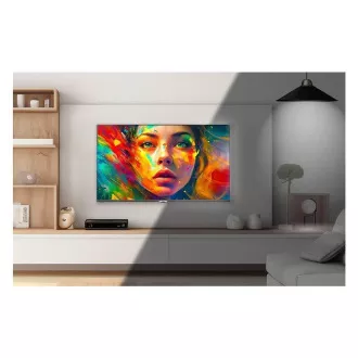 CHiQ U55QM8E TV 55", UHD, QLED, smart, Google TV, dbx-tv, Dolby Audio, Frameless