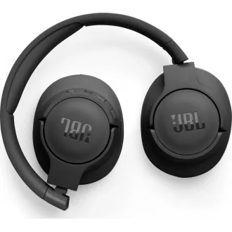 JBL Tune 720BT Black bezdrátová sluchátka přes uši, Bluetooth 5.3, až 76 hodin a rychlé dobití, černá
