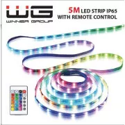 WG - LED pásek WG14, 5 metrů, s ovladačem, IP 65, USB-A