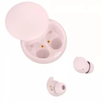 WG - Bluetooth sluchátka WG AirFlex 4, Sleeping Buds, ANC, růžová