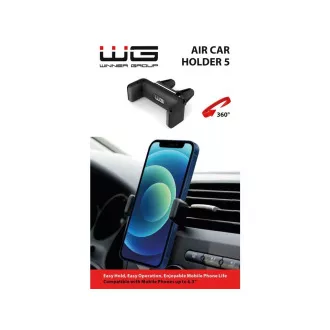WG - Držák do auta WG 5, univerzální, roztahovací, černá