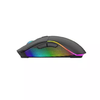 WG - Herní drátová RGB myš WG Chameleon III., RGB LED, černá
