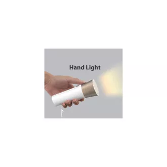 WG - Led lampa WG Jolly, 2v1, nabíjecí, bílá