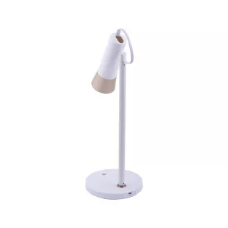 WG - Led lampa WG Jolly, 2v1, nabíjecí, bílá