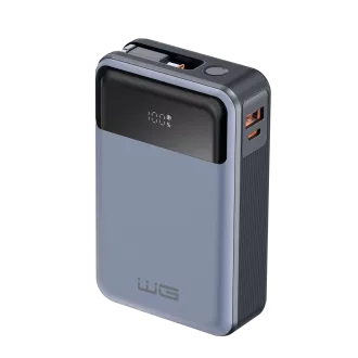 WG - Power Bank 20000 mAh, USB-C PD 65W, černá