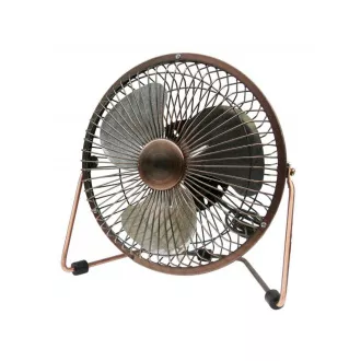 WG - Ventilátor USB mini fan 6inch, bronzový