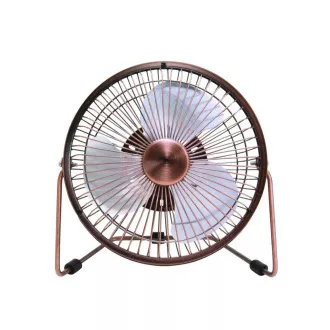 WG - Ventilátor USB mini fan 6inch, bronzový
