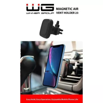 WG - Držák do auta WG 23, univerzální, magnetický, kostka, černá