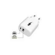 WG - Síťová nabíječka 2x USB, 1x USB-C PD PPS 3.0 30W + 1x USB-A QC4 18W, white