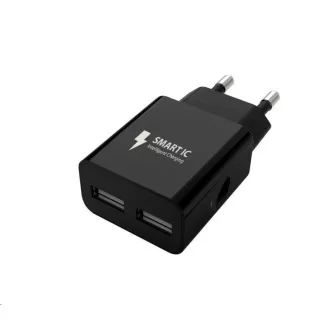 WG - Síťová nabíječka 2x USB-A 2, 4A, black