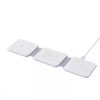 WG - Bezdrátová nabíječka WGMaxFlex 3in1 / Skládací / 15W+5W+2.5W / WG 42 / white