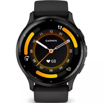 Garmin Venu® 3, Slate/Black, Silicone band Garmin Venu® 3, Slate/Black, Silicone band