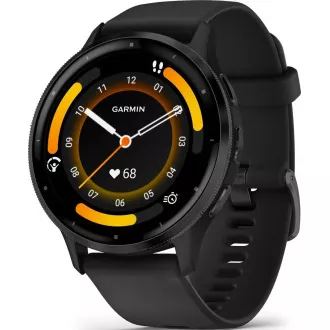 Garmin Venu® 3, Slate/Black, Silicone band Garmin Venu® 3, Slate/Black, Silicone band