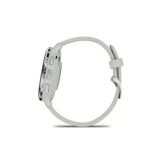 Garmin Venu® 3S, Silver/Sage grey, Silicone band