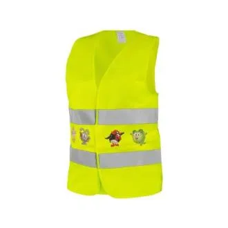 Vesta CXS TEDDY, výstražná, dětská, žlutá, vel. S Vesta CXS TEDDY, výstražná, dětská, žlutá, vel. S