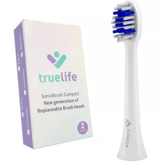 TrueLife 2x náhradní hlavice SonicBrush Compact - Whiten