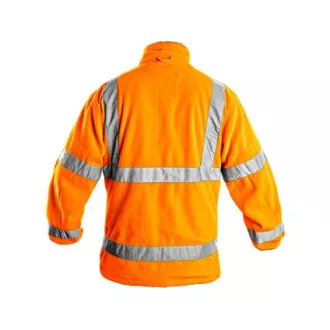 Bunda PRESTON, výstražná, oranžová, vel. 2XL