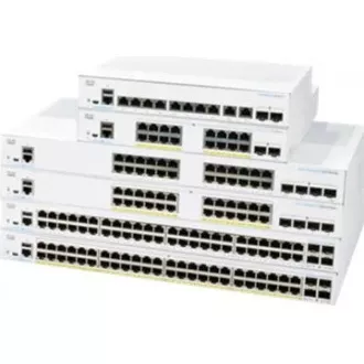 Cisco switch CBS350-8T-E-2G-EU (8xGbE, 2xGbE/SFP combo, fanless)