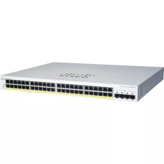 Cisco switch CBS220-48P-4G, 48xGbE RJ45, 4xSFP, PoE+, 382W