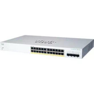 Cisco switch CBS220-24P-4X (24xGbE, 4xSFP+, 24xPoE+, 195W) Cisco switch CBS220-24P-4X (24xGbE, 4xSFP+, 24xPoE+, 195W)
