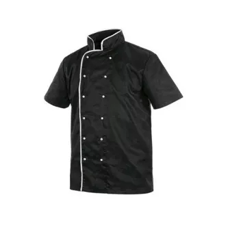 Rondon CHEF s krátkým rukávem, pánský, černo-bílý, vel. 48 Rondon CHEF s krátkým rukávem, pánský, černo-bílý, vel. 48