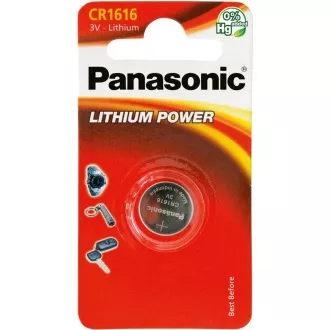 PANASONIC Lithiová baterie (knoflíková) CR-1616EL/1B 3V (Blistr 1ks)