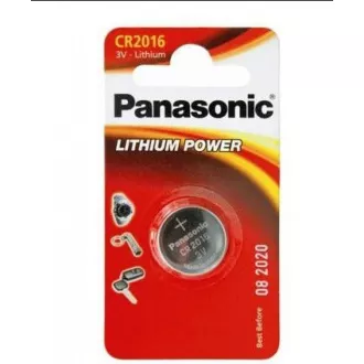 PANASONIC Lithiová baterie (knoflíková) CR-2016EL/2B 3V (Blistr 2ks)