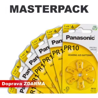 PANASONIC Zinkovzduchová baterie PR-230(10)/6LB AAA 1, 2V (Blistr 6ks)